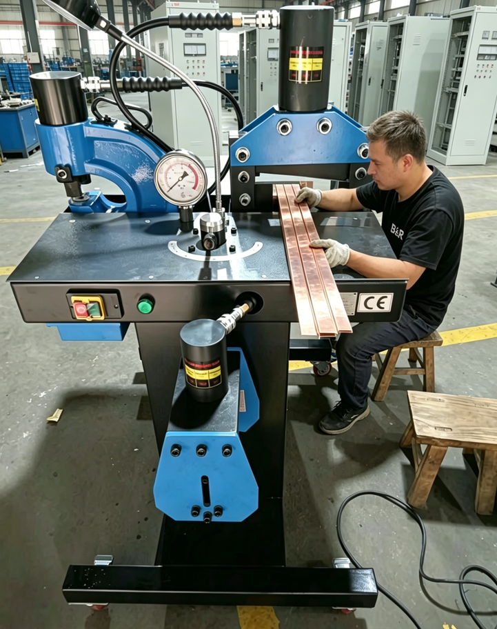 Comparison of CNC and Portable Copper Busbar Machines